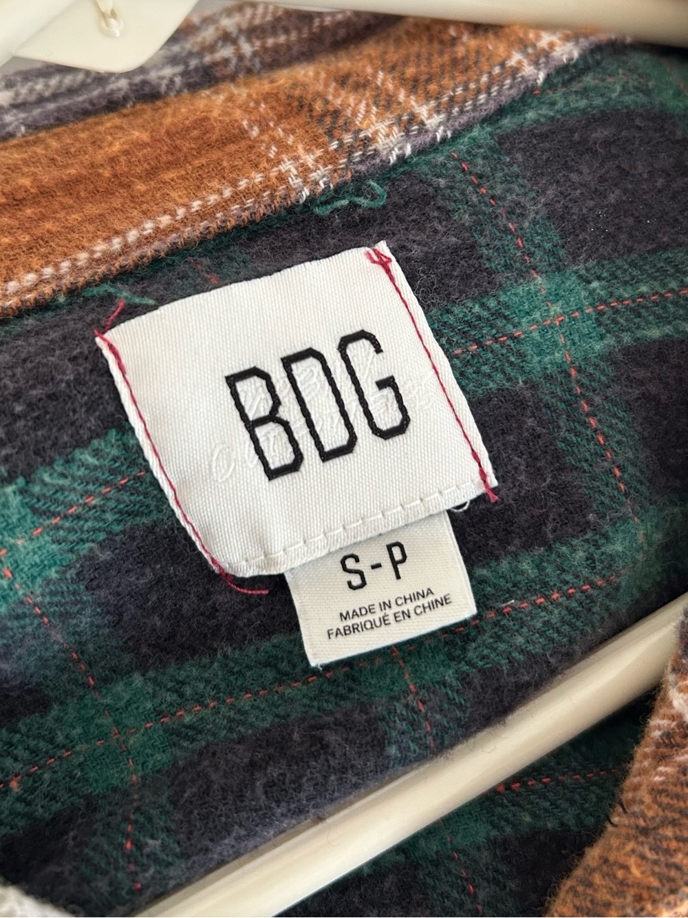 Urban Outfitters BDG Ted Patchwork Flannel - Picture 8 of 9